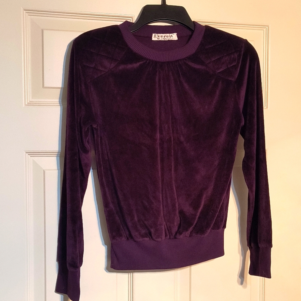 Purple sweater